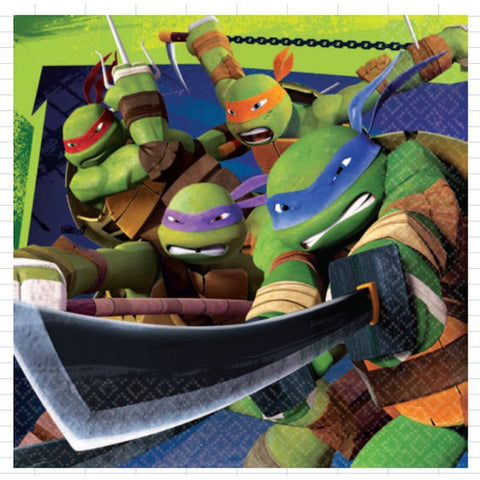 Teenage Mutant Ninja Turtle Lunch Napkins